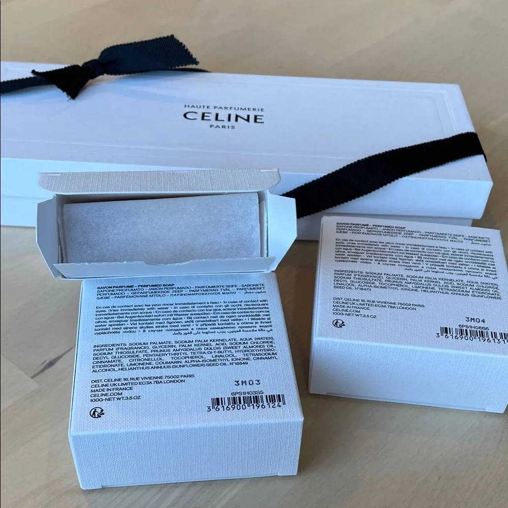 NIB Celine Perfumed Soap Trio - Picture 3 of 5